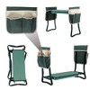 Sandinrayli Garden Kneeler and Seat Bench, Green - 4 of 4