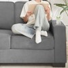 RISOKEYS 83.86“ Fabric Sofa - Modern Compressed Couch, 3-Seater Sofa, Furniture for Living Room, Bedroom, Office - 4 of 4