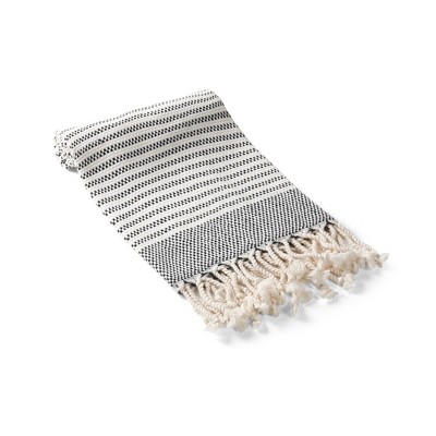 Olive & Linen Zipper Turkish Hand / Kitchen Towel