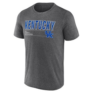 NCAA Kentucky Wildcats Men's Charcoal Heather Poly T-Shirt - 1 of 3
