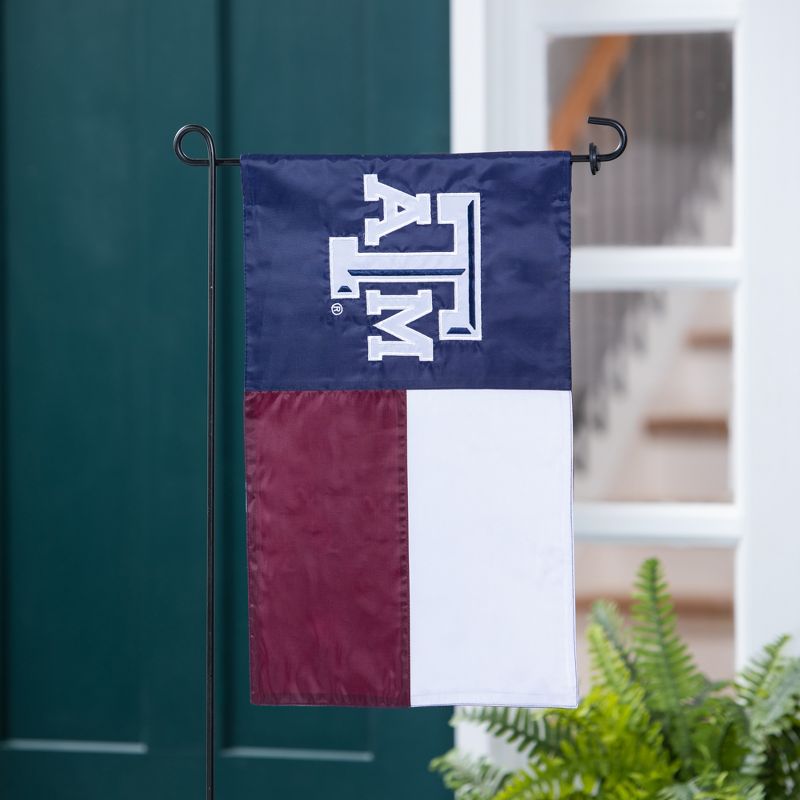 Evergreen NCAA Texas A&M Garden Applique Flag 12.5 x 18 Inches Indoor Outdoor Decor, 2 of 3