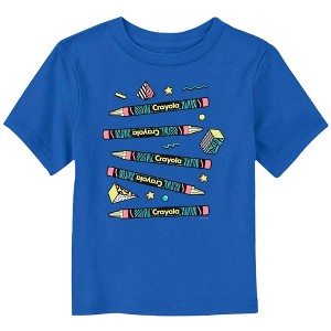 Toddler's Crayola Animal Print Shapes T-Shirt - 1 of 3