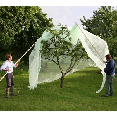 9.8' Green Mesh Fruit Tree Protective Cover