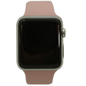 Olivia Pratt Solid Silicone Apple Watch Band Medium to Large Size Wrist M/L only.  Made for 6.5 to 8.5 inch Wrists. - 1 of 4