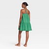 Women's Sleeveless Short Pintuck Dress - Universal Thread™ - image 2 of 3