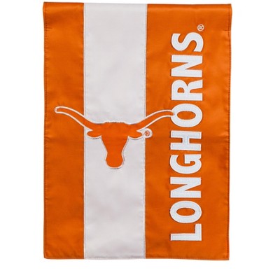 Team Sports America University of Texas Outdoor Safe Double-Sided Embroidered Logo Applique House Flag, 29 x 44 inches