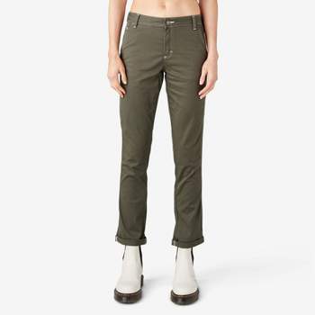 Dickies Women's Plus Relaxed Fit Cargo Pants, Rinsed Desert Sand (rds),  20wrg : Target