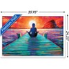 Trends International PD Moreno - Fine Art - Yoga Dock Framed Wall Poster Prints - 3 of 4