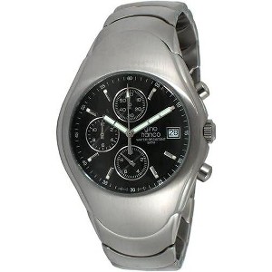 Gino Franco Men's Round Stainless Steel Chronograph Bracelet Watch - 1 of 2