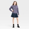 Girls' Striped Pullover Sweater - art class™ - 3 of 3