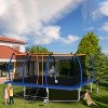 BestParts 10x16FT Rectangle Trampoline with Safety Net, Ladder & Soccer Basket – Blue Steel Frame - 4 of 4