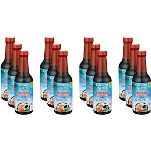 Coconut Secret Teriyaki Soy Free Seasoning Sauce - Case of 12 - 10 OZ - 1 of 4