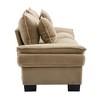 CAVINAS Corduroy Sofa Sleeper Couch, Upholstered Loveseat Sofa with Pillows, for Bedroom, Living Room, Apartment, Office - 4 of 4