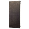 Martin Furniture 94" Toulouse Bookcase Honey/Black: Arched Design, 6 Open Shelves, No Assembly Required - 3 of 4