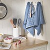 Acacia Wood/Nylon Solid Kitchen Spoon Gray - Figmint™: Mixing & Serving Tool, Hand Wash, 12.99" Length - 2 of 3