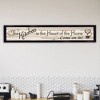 "Kitchen Is The Heart of The Home" by Millwork Engineering, Ready to Hang Framed Print, Black Frame - 3 of 4