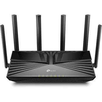 TP-Link AX4400 Mesh Dual Band 6-Stream Router Black Manufacturer Refurbished