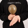 PartyWoo Balloons Brown Boho Neutral Coffee Dark Small Mini 5 Inch 50 pcs - 2 of 4