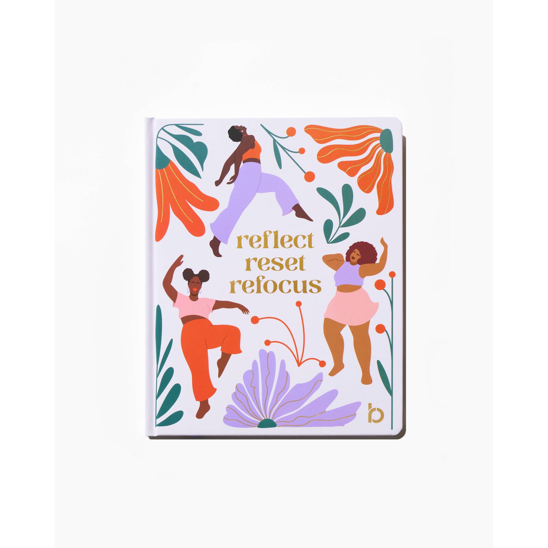 Be Rooted 8"x10" Mindfulness Journal with Hidden Coloring Pages Joy is All Around
