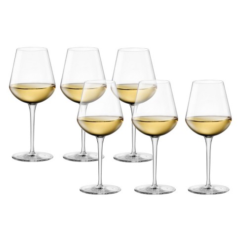 Bormioli Rocco Stackable Wine Glasses, Set of 18, or 6, 3 Sizes - Goblet  Style
