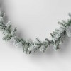 9' Christmas Flocked Canadian Garland with LED Lights - Wondershop™ - 3 of 4