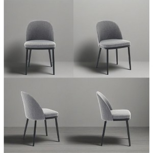Upholstered Dining Chairs Set of 2, Modern Kitchen Chairs with Thick Cushions, Dining Room Chair with Wood Legs for Dining Room Kitchen Restaurant - 1 of 4