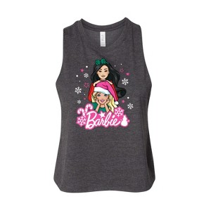 Women's - Barbie - Holidays & Christmas Graphic Racerback Tank - 1 of 3
