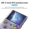 Voacle RG405V Retro Handheld Game Console , Unisoc Tiger T618 Android 12 System 4.0 Inch IPS Touch Screen Support 5G WiFi Bluetooth 5.0(Purple) - 3 of 4