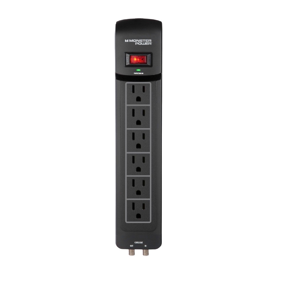 UPC 050644696718 product image for Monster Power 6 Outlet Surge Protector | upcitemdb.com