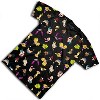 Mens Nickelodeon 90's Classic Shirt - Rugrats, Invader Zim, Ren & Stimpy, and Hey Arnold Vintage T-shirt (Black Allover, X-Large) - 4 of 4