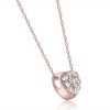 Pompeii3 1/4Ct Diamond Petite Diamond Pendant Necklace in 14k White, Yellow, or Rose Gold - 2 of 3