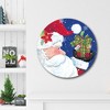 Merry Christmas Cardinals Circular Wood Dècor - 2 of 2