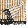 Saro Lifestyle Chunky Chindi Fringed Table Runner, Beige, 16"x72" - 2 of 3