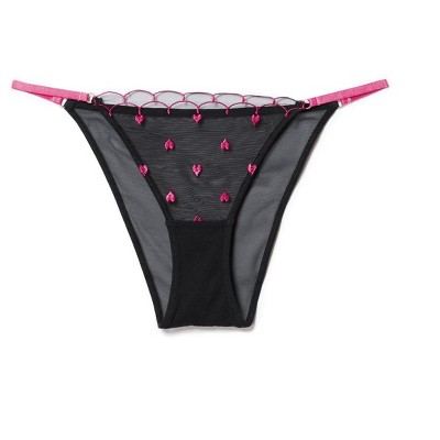 Adore Me Women's Bettie Brazilian Panty 4x / Jet Black. : Target