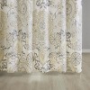 SEVOBAL Shower Curtain Printed Cotton with Watercolor Floral and Medallion Design for Trendy Bathroom Decor, Yellow, 72"*72"*0.13" - 4 of 4