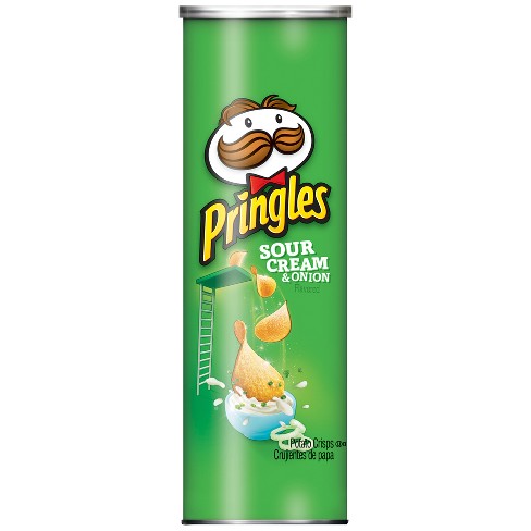 Pringles Sour Cream & Onion Potato Crisps - 5.5oz : Target