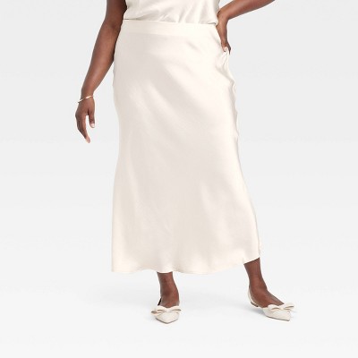 Women's Midi A-Line Skirt - A New Day™