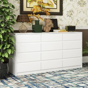 Famapy Modern 12-Drawers Dresser Sleek Chest of Drawers - 1 of 4