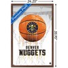 Trends International NBA Denver Nuggets - Drip Basketball 21 Framed Wall Poster Prints - 3 of 4