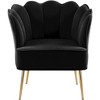 Meridian Furniture,Jester Velvet Accent Chair - 4 of 4