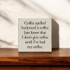 Slickblue Funny Sister Quote Wood Sign – Rustic Knotty Pine Wall or Shelf Decor, 7x7 Inches, Color Options - 2 of 3