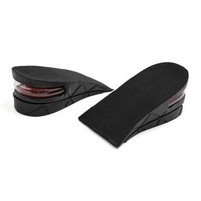 Unique Bargains 1 Pair Foam Unisex Foot Heel Insert Pad Height