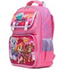 Paw Patrol Girl Pup Power 15.5" Polyester Pink Large Backpack, 2 Front Pockets - 3 of 4