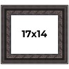 PosterPalooza | 3.5" Wide Ornate Black Picture Frame - UV Acrylic, Backing Board, Hanging Hardware Included - 2 of 4