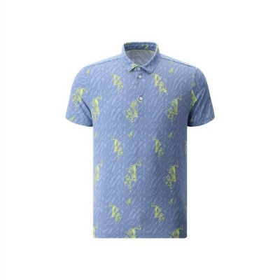Men's 's Anyone Tiger Print Polo - Chervò USA