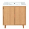YOOCOZZ  60.2 Inch Bathroom vanity Set with Sink, Combo Cabinet, Bathroom Storage Cabinet, Solid Wood Frame - 4 of 4