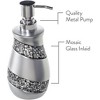 Creative Scents Silver Mosaic Soap Dispenser - 4 of 4