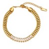 Jewels by Sunaina - MARISSA Cuban Chain Bracelet - 2 of 4