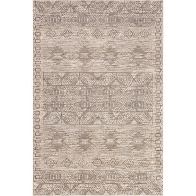 nuLOOM Riya SpinClean Machine Washable Stain-Resistant Area Rug