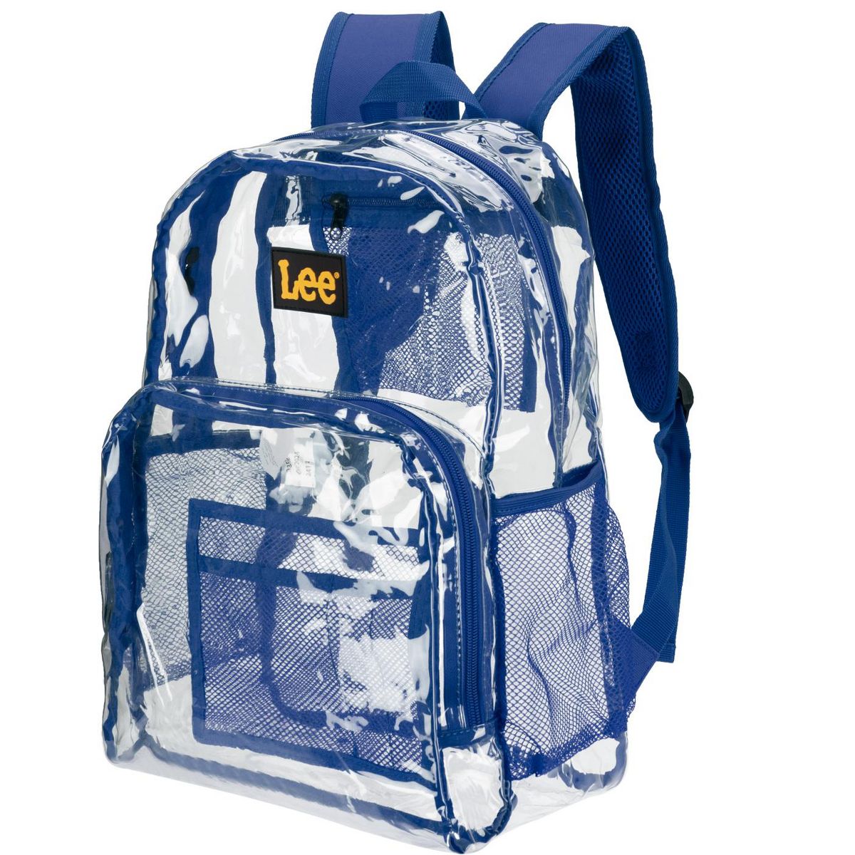 Lee 16" Clear Laptop Backpack for Adult Teen Kid, Water-Resistant Clear Bags for School Travel Stadium Concert, TSA-Compliant Clear Bag Policy - thumbnail 3